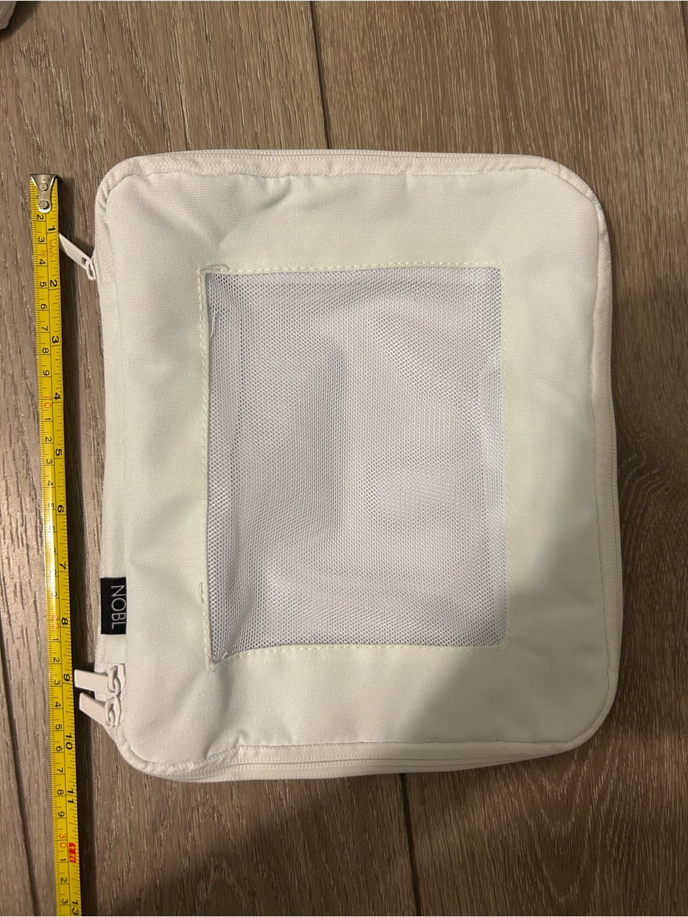 NWOT NOBL 6-Piece White Compressible Packing Cube Set for Travel & Organization - Picture 5 of 11